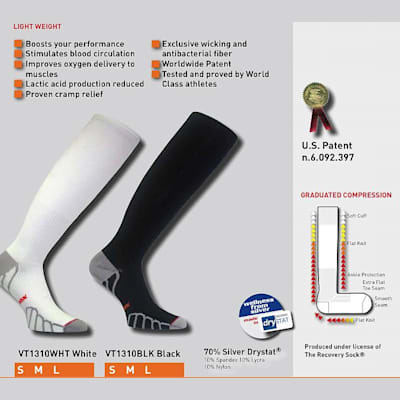 Graduated Compression Socks for Athletes - Vitalsox