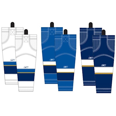 Junior (Reebok St. Louis Blues Edge SX100 Hockey Socks- 2014 - Junior)