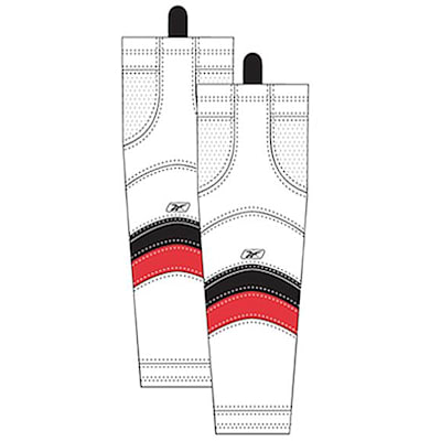 Away/White (Reebok Ottawa Senators Edge SX100 Hockey Socks - Junior)