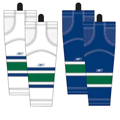  (Reebok Vancouver Canucks Edge SX100 Hockey Socks - Junior)