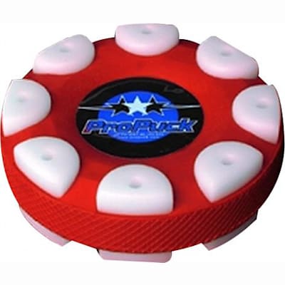 Red (Pro Puck Inline Hockey Puck)