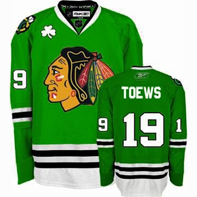 NHL, Shirts, Nhl Green Adult Toews Chicago Blackhawks Jersey