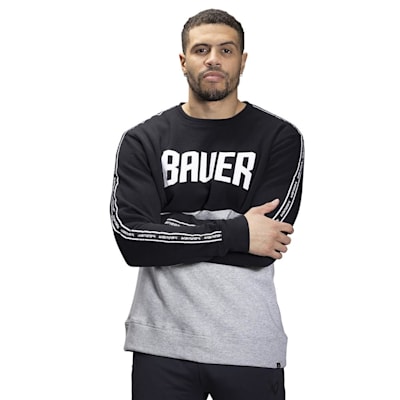  (Bauer Overbranded Crew Pullover - Adult)