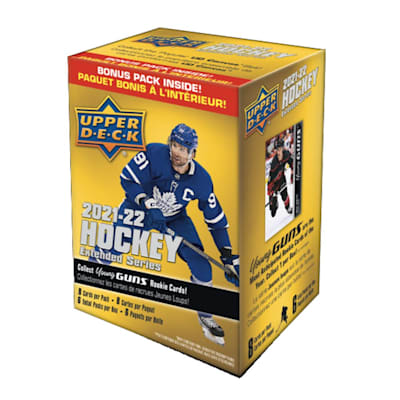  (Upper Deck 2021-2022 NHL Extended Series Hockey Trading Cards Blaster Box)