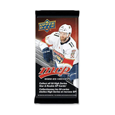  (Upper Deck 2022-2023 NHL MVP Hockey Trading Cards Single Pack)