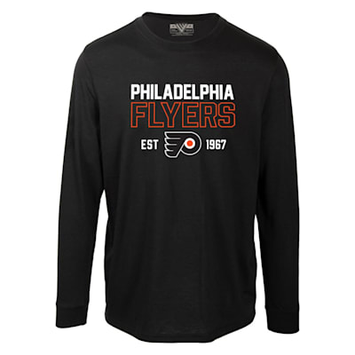  (Levelwear Defined Oscar Long Sleeve Tee Shirt - Philadelphia Flyers - Adult)