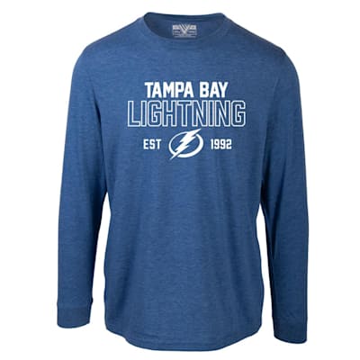 (Levelwear Defined Oscar Long Sleeve Tee Shirt - Tampa Bay Lightning - Adult)