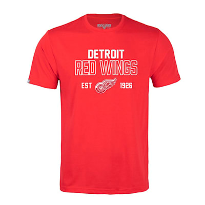  (Levelwear Defined Richmond Short Sleeve Tee Shirt - Detroit Red WIngs - Adult)