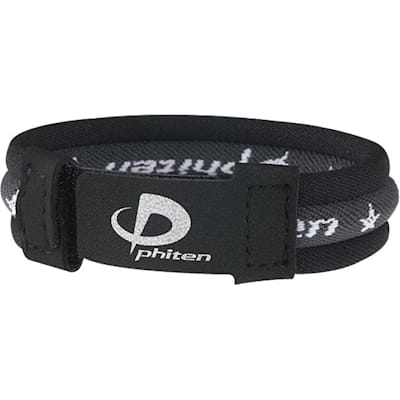 Black (Phiten Titanium Bracelet Star)