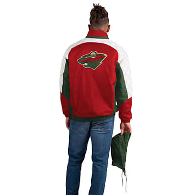 G-III Sports Body Check Starter Jacket - Minnesota Wild - Adult