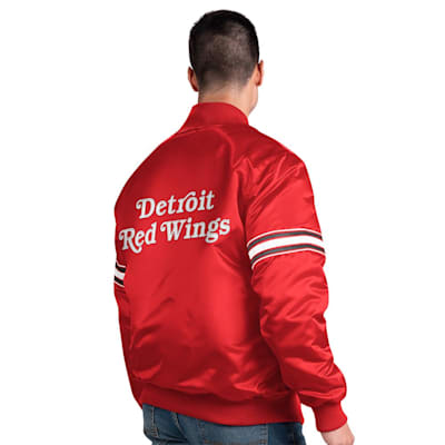 G III Sports Pick And Roll Starter Jacket Detroit Red Wings
