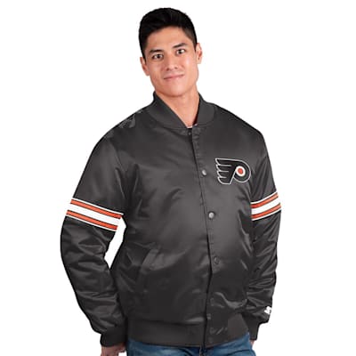  (G-III Sports Pick And Roll Starter Jacket - Philadelphia Flyers - Adult)