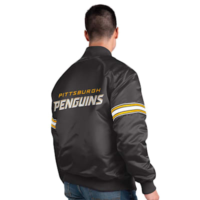  (G-III Sports Pick And Roll Starter Jacket - Pittsburgh Penguins - Adult)