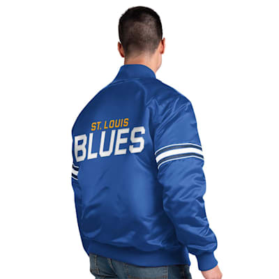  (G-III Sports Pick And Roll Starter Jacket - St. Louis Blues - Adult)