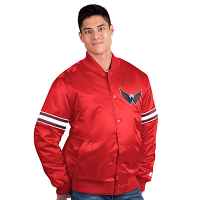  (G-III Sports Pick And Roll Starter Jacket - Washington Capitals - Adult)