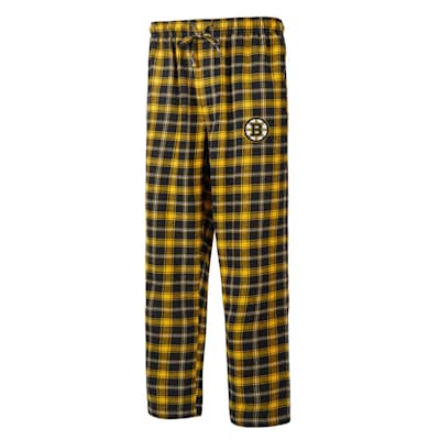 Ledger Flannel Pajama Pants Boston Bruins Adult Pure Hockey