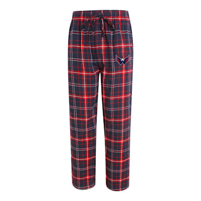  (Ultimate Plaid Flannel Pajama Pants - Washington Capitals - Adult)