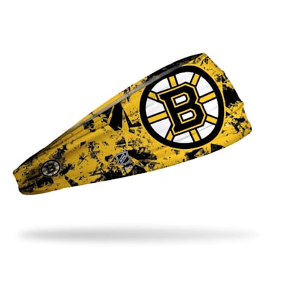  (JUNK Brands NHL Logo Headband - Boston Bruins)