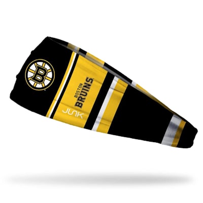  (JUNK Brands NHL Logo Headband - Boston Bruins)