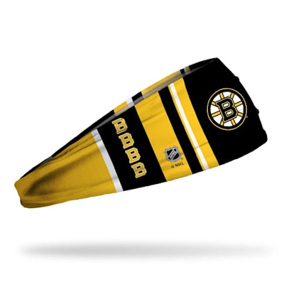  (JUNK Brands NHL Logo Headband - Boston Bruins)