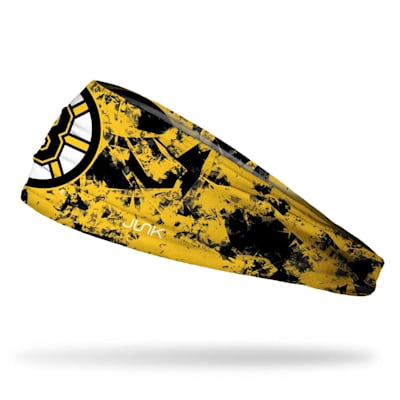  (JUNK Brands NHL Logo Headband - Boston Bruins)