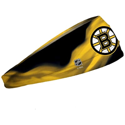  (JUNK Brands NHL Logo Headband - Boston Bruins)