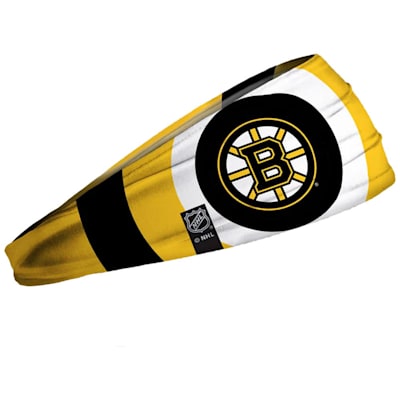  (JUNK Brands NHL Logo Headband - Boston Bruins)