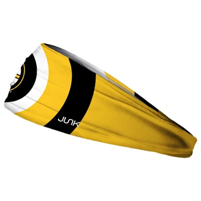  (JUNK Brands NHL Logo Headband - Boston Bruins)