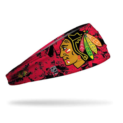  (JUNK Brands NHL Logo Headband - Chicago Blackhawks)