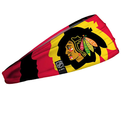  (JUNK Brands NHL Logo Headband - Chicago Blackhawks)