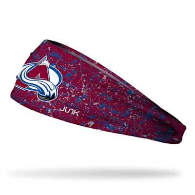  (JUNK Brands NHL Logo Headband - Colorado Avalanche)