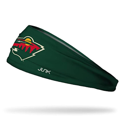  (JUNK Brands NHL Logo Headband - Minnesota Wild)