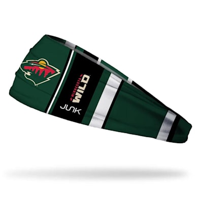  (JUNK Brands NHL Logo Headband - Minnesota Wild)