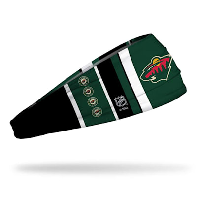  (JUNK Brands NHL Logo Headband - Minnesota Wild)