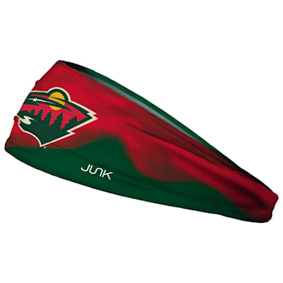  (JUNK Brands NHL Logo Headband - Minnesota Wild)