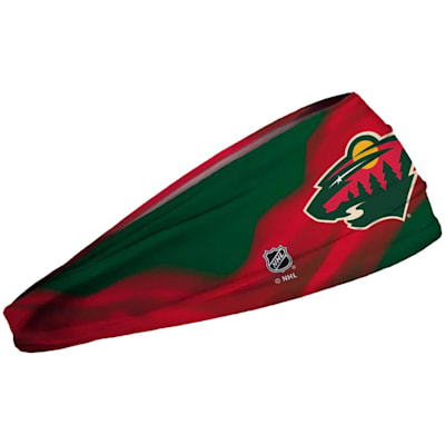  (JUNK Brands NHL Logo Headband - Minnesota Wild)