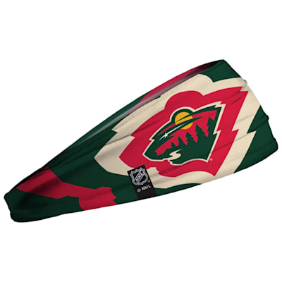  (JUNK Brands NHL Logo Headband - Minnesota Wild)