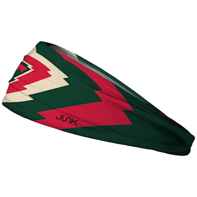  (JUNK Brands NHL Logo Headband - Minnesota Wild)