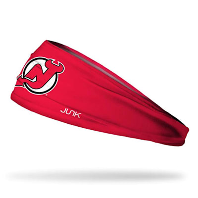  (JUNK Brands NHL Logo Headband - NJ Devils)