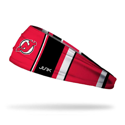  (JUNK Brands NHL Logo Headband - NJ Devils)