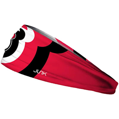  (JUNK Brands NHL Logo Headband - NJ Devils)