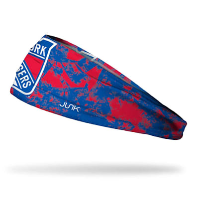  (JUNK Brands NHL Logo Headband - NY Rangers)