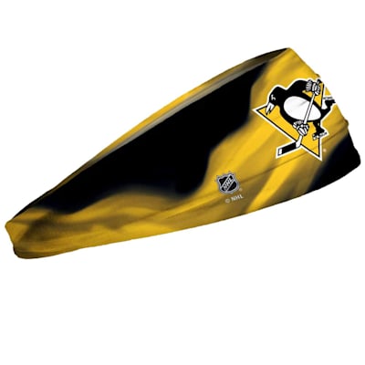  (JUNK Brands NHL Logo Headband - Pittsburgh Penguins)