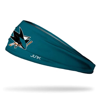  (JUNK Brands NHL Logo Headband - San Jose Sharks)