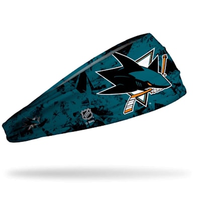  (JUNK Brands NHL Logo Headband - San Jose Sharks)