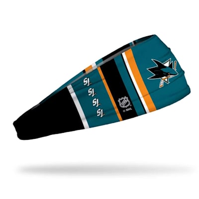  (JUNK Brands NHL Logo Headband - San Jose Sharks)