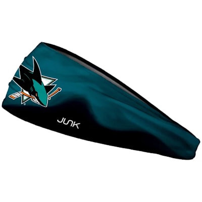  (JUNK Brands NHL Logo Headband - San Jose Sharks)