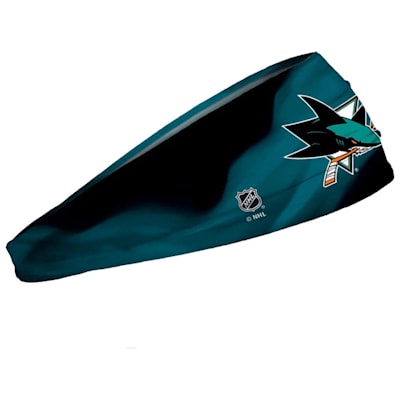  (JUNK Brands NHL Logo Headband - San Jose Sharks)