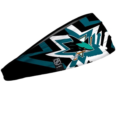  (JUNK Brands NHL Logo Headband - San Jose Sharks)