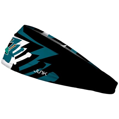  (JUNK Brands NHL Logo Headband - San Jose Sharks)
